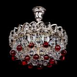 Люстра Астра шар красная 1 лампа в Сочи Люстра Астра шар красная 1 лампа в Сочи