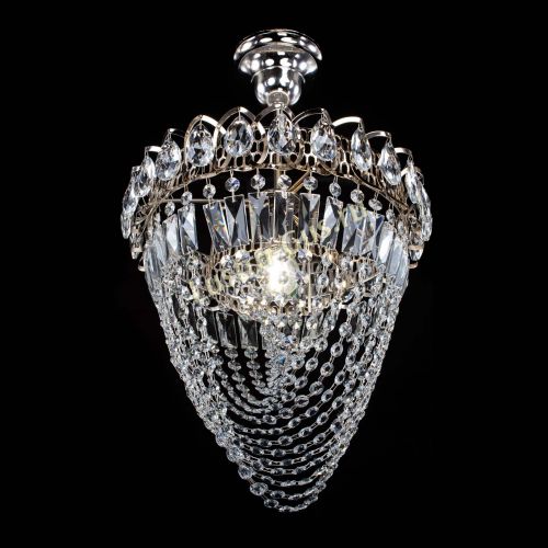 Люстра Астра Водоворот с подвесом №1 в Сочи Гусь Хрустальный