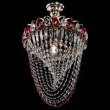 Люстра Астра Водоворот с подвесом №1 красная в Сочи