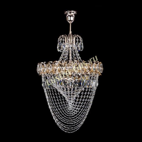 Люстра Астра Водоворот с подвесом в Сочи Гусь Хрустальный