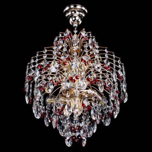Люстра Брызги шампанского Рябина в Сочи Гусь Хрустальный