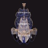 Люстра Черная Жемчужина синяя в Сочи Люстра Черная Жемчужина синяя в Сочи