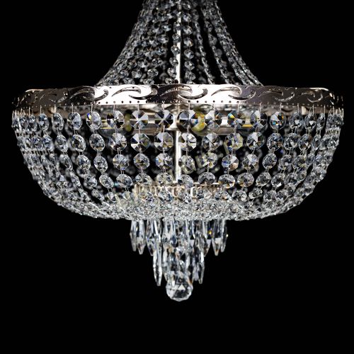 Люстра Диана №5 с подвесом в Сочи Гусь Хрустальный