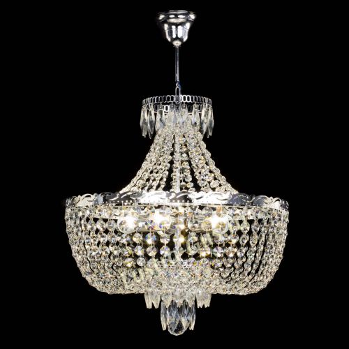 Люстра Диана №5 с подвесом в Сочи Гусь Хрустальный