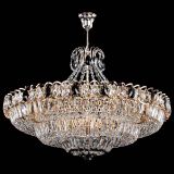 Люстра Двойное кольцо пластинка с подвесом Черная в Сочи