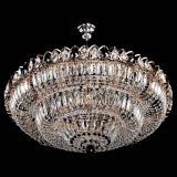 Люстра Двойное кольцо пластинка с подвесом Черная в Сочи