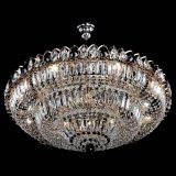 Люстра Двойное кольцо пластинка с подвесом Черная в Сочи