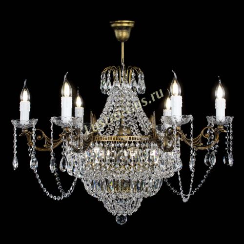 Люстра Элиза №11 под бронзу в Сочи Гусь Хрустальный