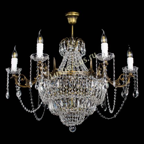 Люстра Элиза №11 под бронзу в Сочи Гусь Хрустальный