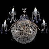 Люстра Елизавета №11 Венеция фиолетовая в Сочи