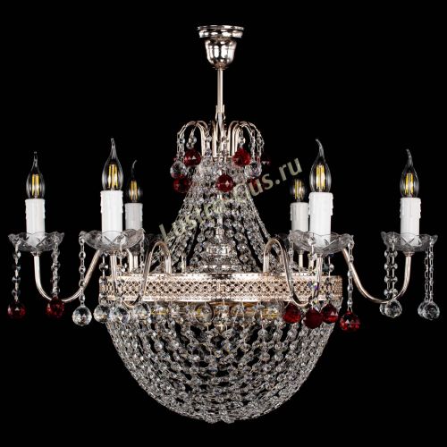 Люстра Елизавета №11 Венеция красная в Сочи Люстра Елизавета №11 Венеция красная в Сочи