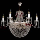 Люстра Елизавета №11 Венеция красная в Сочи Люстра Елизавета №11 Венеция красная в Сочи