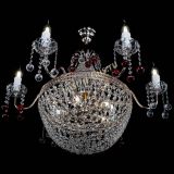 Люстра Елизавета №11 Венеция красная в Сочи Люстра Елизавета №11 Венеция красная в Сочи