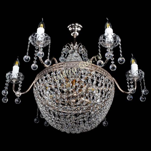 Люстра Елизавета №11 Венеция в Сочи Гусь Хрустальный