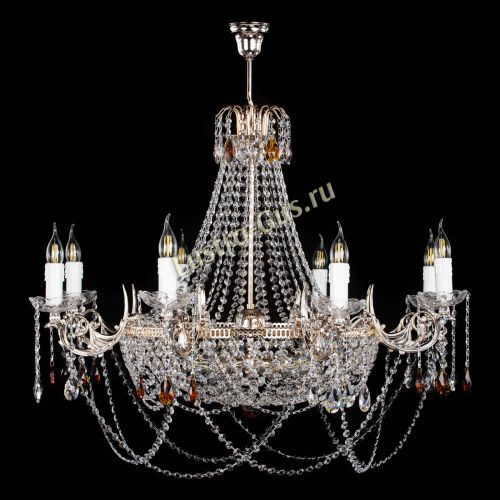 Люстра Елизавета №13 чайная в Сочи Гусь Хрустальный