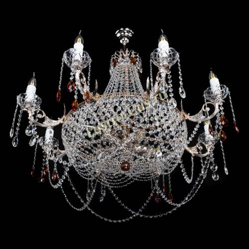 Люстра Елизавета №13 чайная в Сочи Гусь Хрустальный