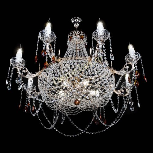 Люстра Елизавета №13 чайная в Сочи Гусь Хрустальный