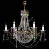 Люстра Елизавета малая №9 под бронзу Зеленая в Сочи