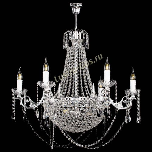 Люстра Елизавета малая №9 черная в Сочи Гусь Хрустальный