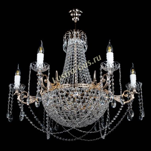 Люстра Елизавета малая №9 в Сочи Гусь Хрустальный
