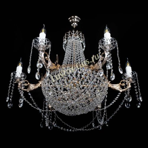 Люстра Елизавета малая №9 в Сочи Гусь Хрустальный
