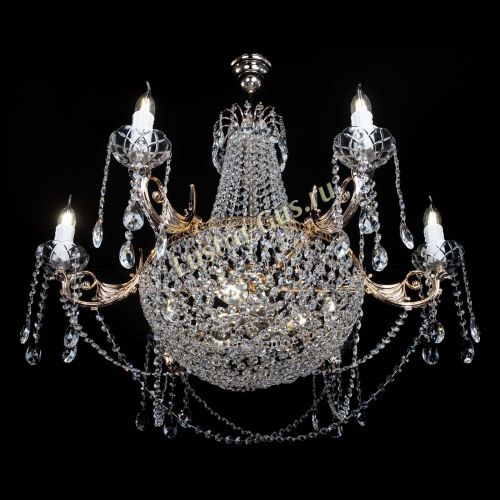 Люстра Елизавета малая №9 в Сочи Гусь Хрустальный