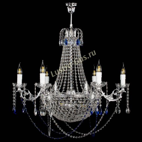 Люстра Елизавета малая №9 синяя в Сочи Люстра Елизавета малая №9 синяя в Сочи