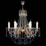 Люстра Елизавета малая Фиолетовая (рожки - металл) в Сочи