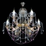 Люстра Елизавета малая Розовая (рожки - металл) в Сочи Люстра Елизавета малая Розовая (рожки - металл) в Сочи