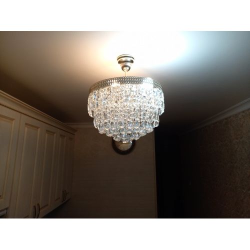 Люстра Флоренция №3 пластинка конус в Сочи Гусь Хрустальный