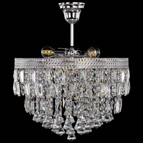 Люстра Флоренция №3 пластинка конус в Сочи Гусь Хрустальный