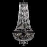 Люстра Флоренция №5 Купол черная удлиненная в Сочи