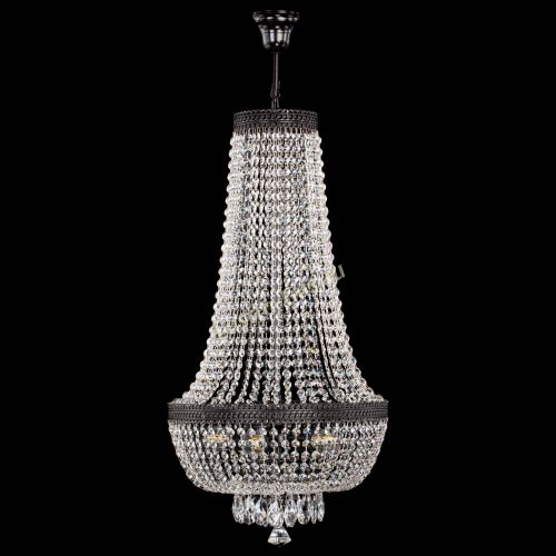 Люстра Флоренция №5 Купол черная в Сочи Гусь Хрустальный