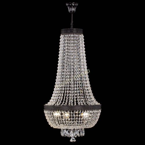 Люстра Флоренция №5 Купол черная в Сочи Гусь Хрустальный