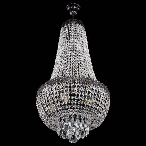 Люстра Флоренция №5 Купол черная в Сочи Гусь Хрустальный