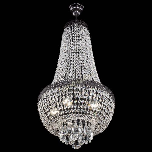 Люстра Флоренция №5 Купол черная в Сочи Гусь Хрустальный
