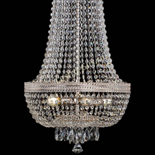 Люстра Флоренция №5 Купол длинный с подвесом в Сочи Гусь Хрустальный