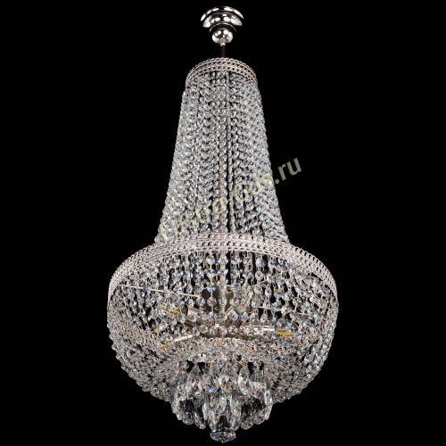 Люстра Флоренция №5 Купол длинный с подвесом в Сочи Гусь Хрустальный