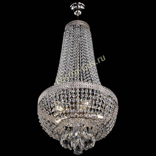 Люстра Флоренция №5 Купол длинный с подвесом в Сочи Гусь Хрустальный