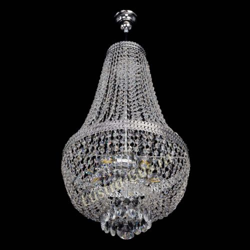 Люстра Флоренция №5 Купол длинный с подвесом в Сочи Гусь Хрустальный