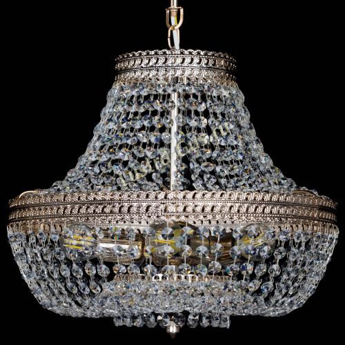 Люстра Флоренция №5 Купол с подвесом в Сочи Гусь Хрустальный