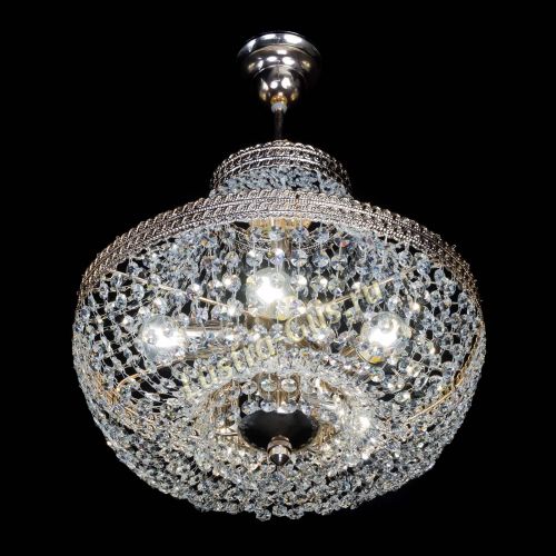 Люстра Флоренция №5 Купол с подвесом в Сочи Гусь Хрустальный
