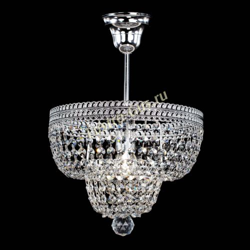 Люстра Каскад Флоренция №1 малая в Сочи Гусь Хрустальный