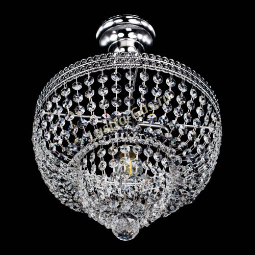 Люстра Каскад Флоренция №1 малая в Сочи Гусь Хрустальный