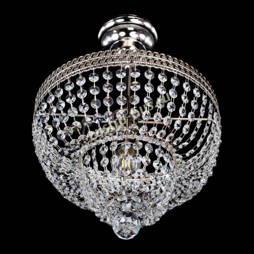 Люстра Каскад Флоренция №1 малая в Сочи Гусь Хрустальный