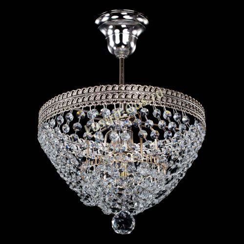 Люстра Купол Флоренция №1 малая в Сочи Гусь Хрустальный