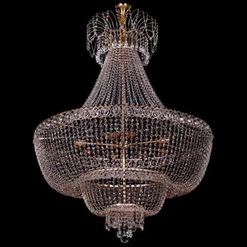 Люстра Капель №2 большая в Сочи Гусь Хрустальный