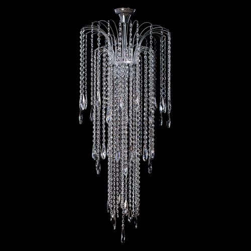 Люстра Каскад №18 с подвесом в Сочи Гусь Хрустальный
