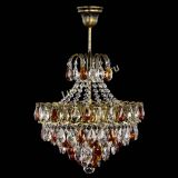 Люстра Грация с подвесом под бронзу Чайная в Сочи