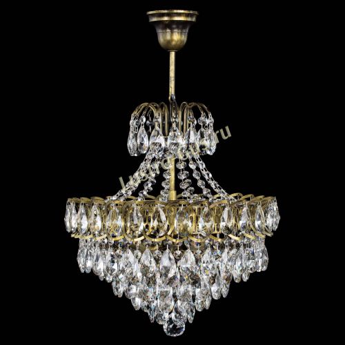 Люстра Грация с подвесом под бронзу в Сочи Гусь Хрустальный